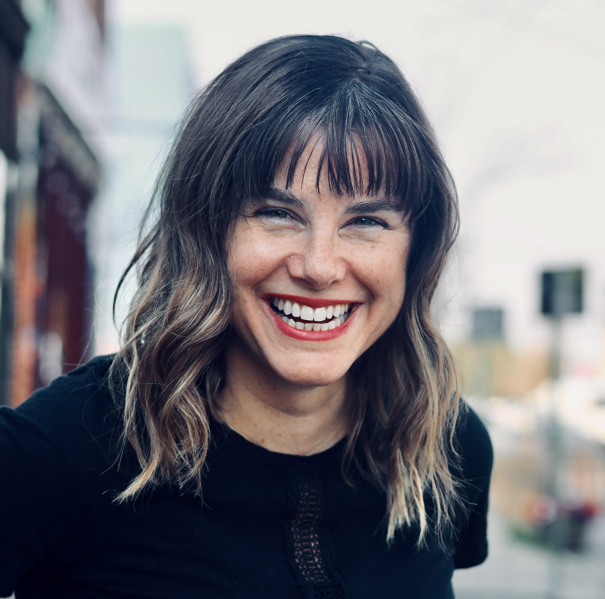 Comedian Dayna McTavish as the Token Aunt on Moms Unhinged