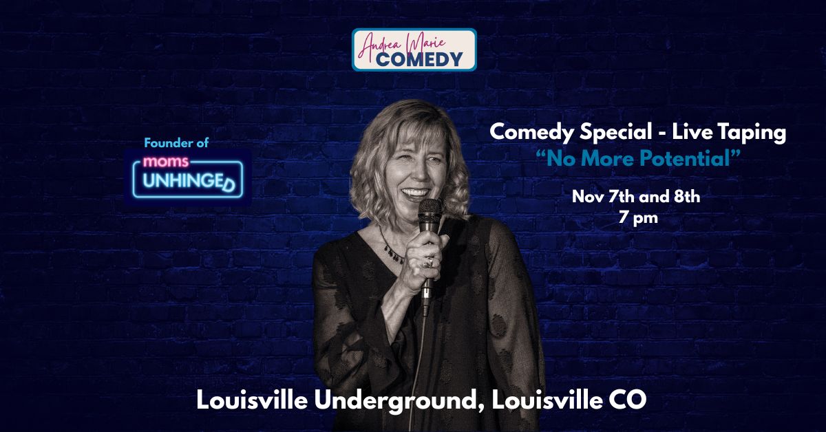 Upcoming Events – Andrea Marie Comedy (1200 x 628 px) Andrea Marie 1-Hour Standup Comedy Special at Louisville Underground
